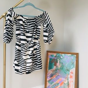 Off-the-shoulders Romper